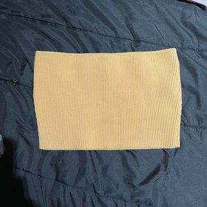Mustard yellow Tube top